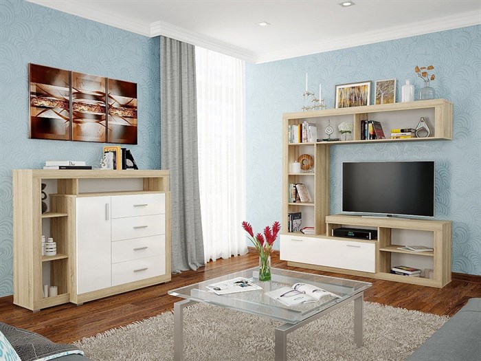 Берген-02 Белый глянец 29201