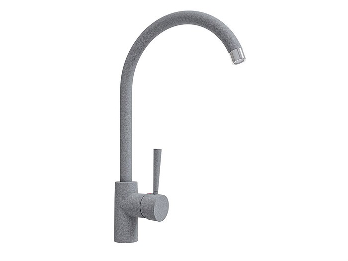 Смеситель для кухни 320/180 1Р МатСерый 50495