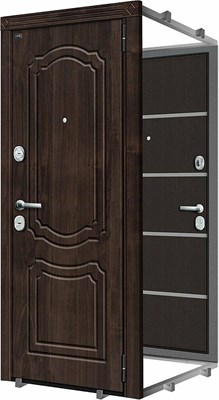 Для 4-х стальных дверей Тип-1 1208