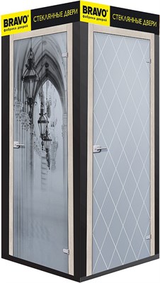 Для 4-х стеклянных дверей 2109