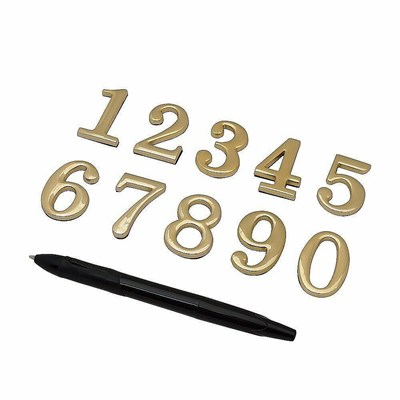 Цифра G Золото 2735