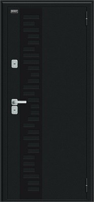 Thermo Техно Декор Букле черное/Cappuccino Veralinga 4483