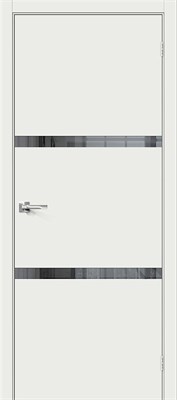 Браво-2.55.П White Matt Mirox Grey 5452