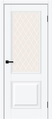 Классик-13 White Silk White Сrystal 5512