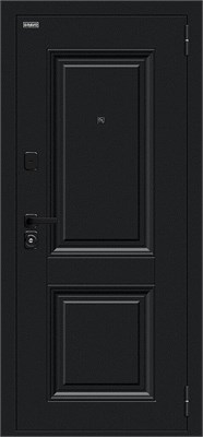 Некст МФ/SBlack Букле черное/White Silk 6208