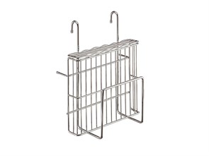 Полка навесная для ножей и досок Хром 22703