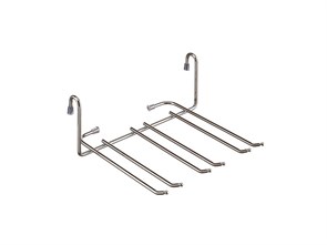 Полка навесная для фужеров Хром 22704