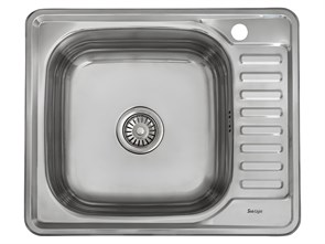 Мойка врезная 584818/0,8 1Ч1К (левая) Глянец 23386