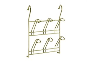 Полка навесная для кружек Античная бронза 23647