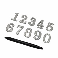 Цифра CR Хром 2734