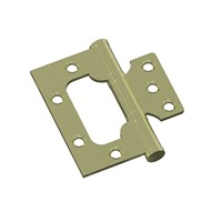 Петля без врезки стальная 2ВВ 75*63*2,5 (универс.) PB Золото 5026