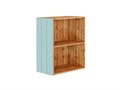 Фасад боковой Прованс для верхнего шкафа Голубой 28923