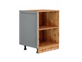 Фасад боковой Сканди для нижнего шкафа Grey Softwood 49011