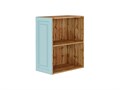 Фасад боковой Ницца для верхнего шкафа Голубой 53659