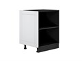 Фасад боковой Лофт для нижнего шкафа Super White 55605